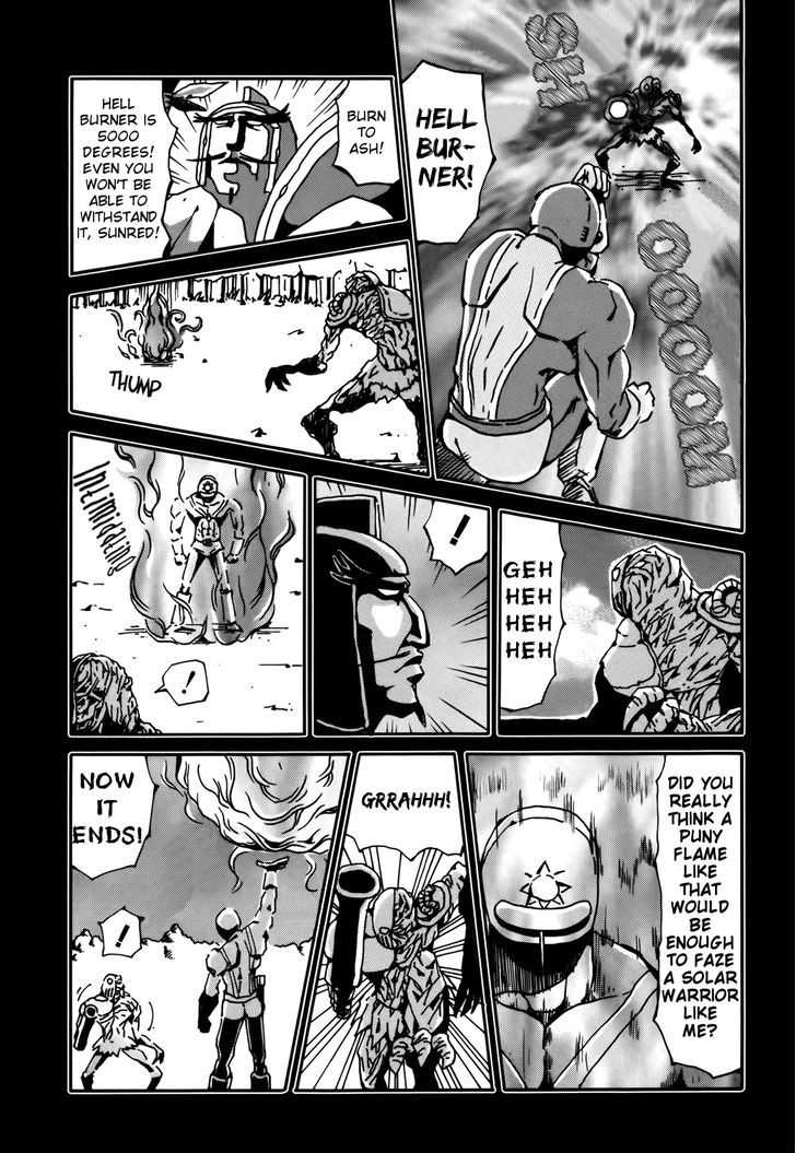 Tentai Senshi Sanred - Vol.1 Chapter 7 : Make It A Proper Fight!!