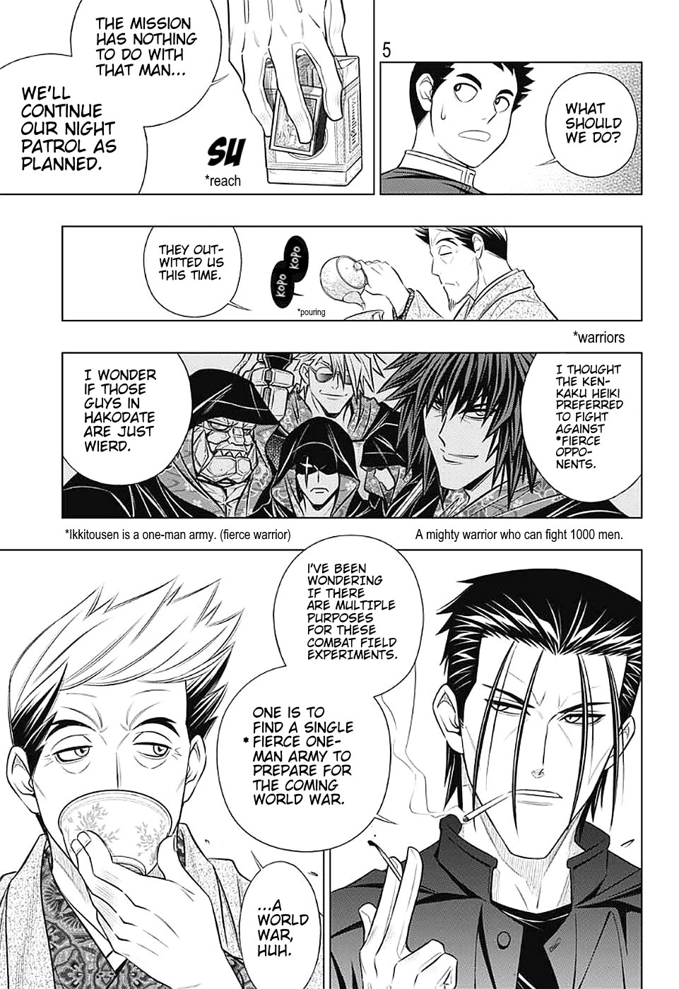 Rurouni Kenshin: Hokkaido Arc - Chapter 38: Sapporo Shinsengumi Elegy Part 3: The Northern Capital And Enemies, Enemies, Enemies