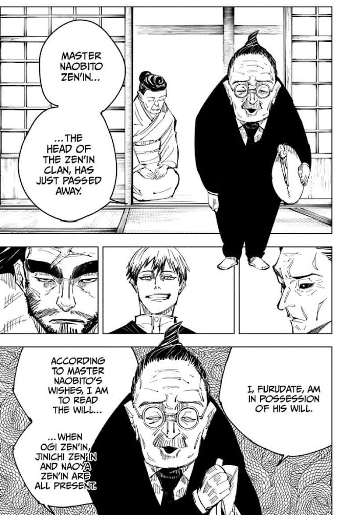 Jujutsu Kaisen - Chapter 138: The Zen'in Clan