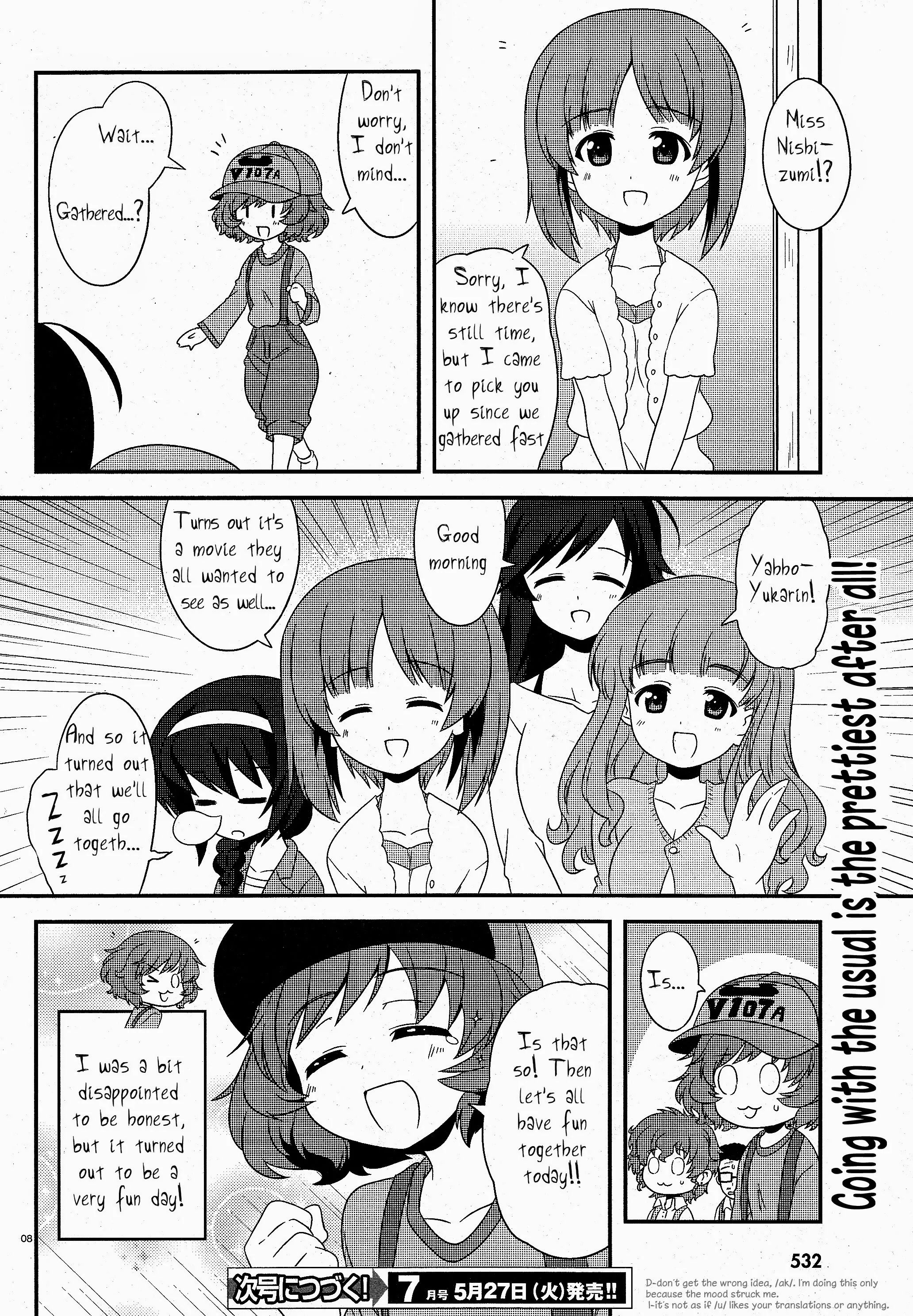 Girls Und Panzer: Motto Love Love Sakusen Desu! - Chapter 13: It S A Nice Day For A Date!