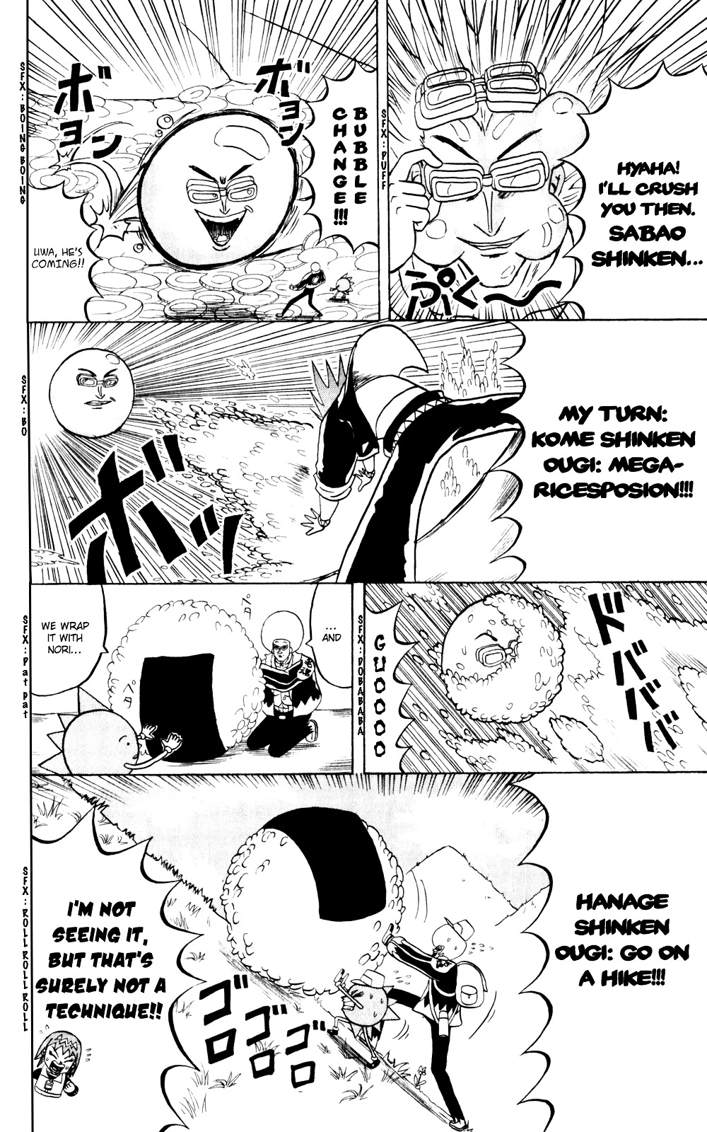 Bobobo-Bo Bo-Bobo - Chapter 142 : The Three Hajikelists