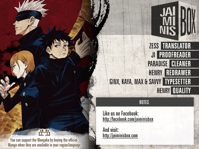 Jujutsu Kaisen - Chapter 78: Premature Death Iii