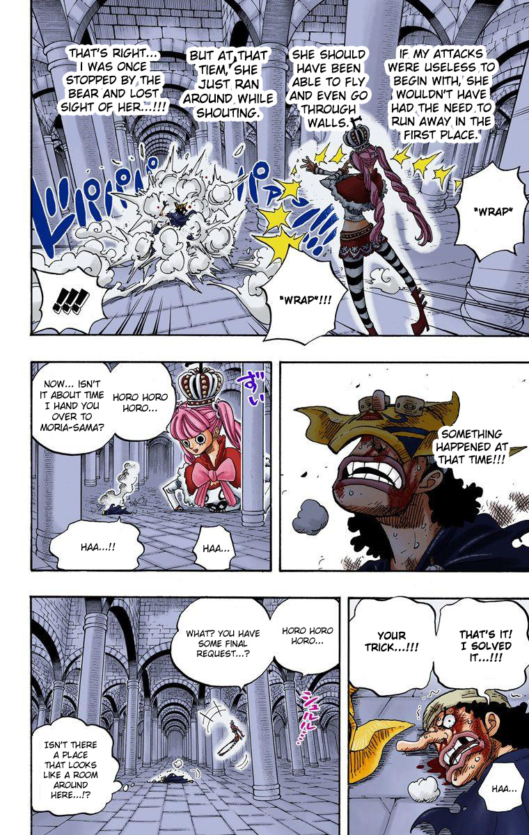 One Piece - Digital Colored Comics - Vol.48 Chapter 465: Pirate Usopp Vs Princess Perona