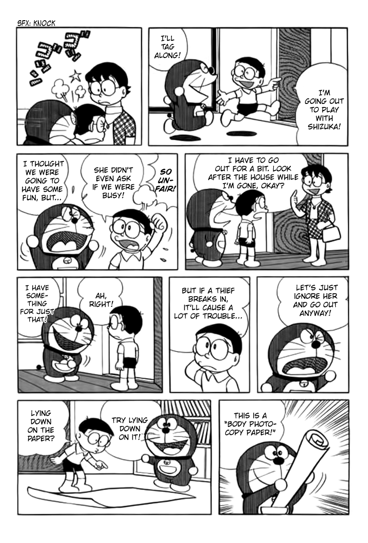 Doraemon - Vol.13 Chapter 244: The Body Copier