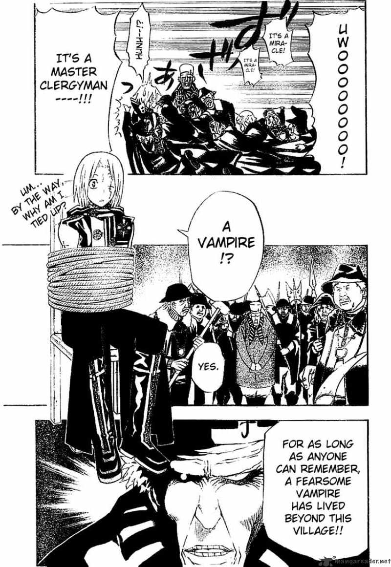 D.gray-Man - Chapter 31 : The Vampire S Isolated Castle 1 The Secret Messenger