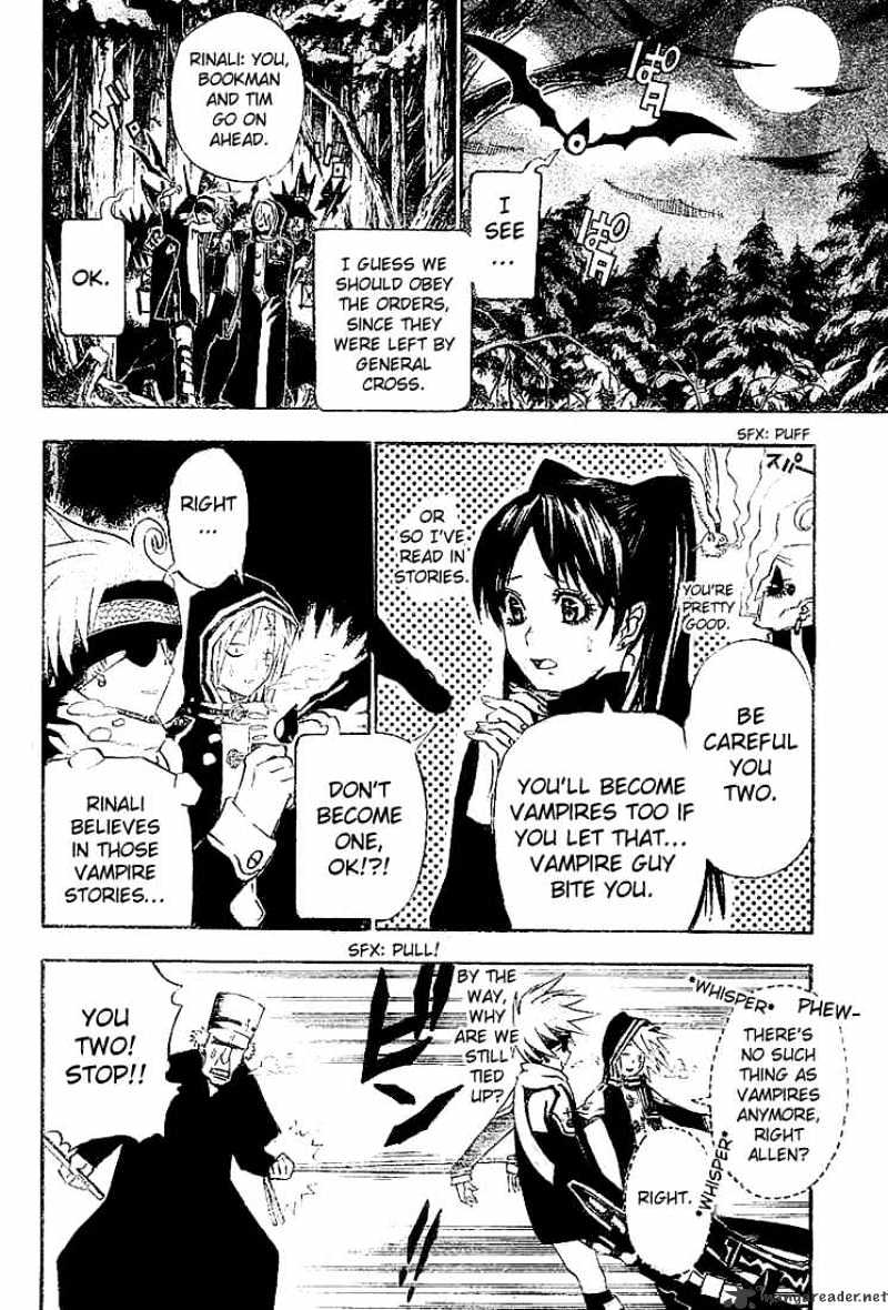 D.gray-Man - Chapter 31 : The Vampire S Isolated Castle 1 The Secret Messenger