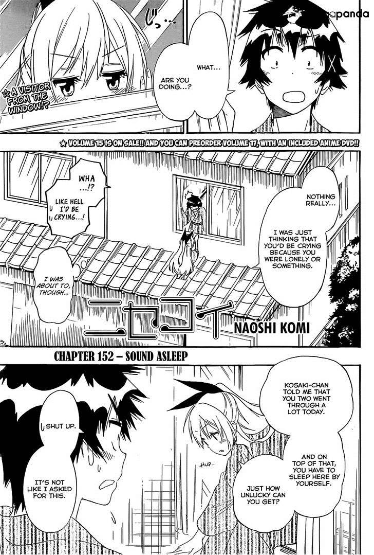 Nisekoi - Chapter 152