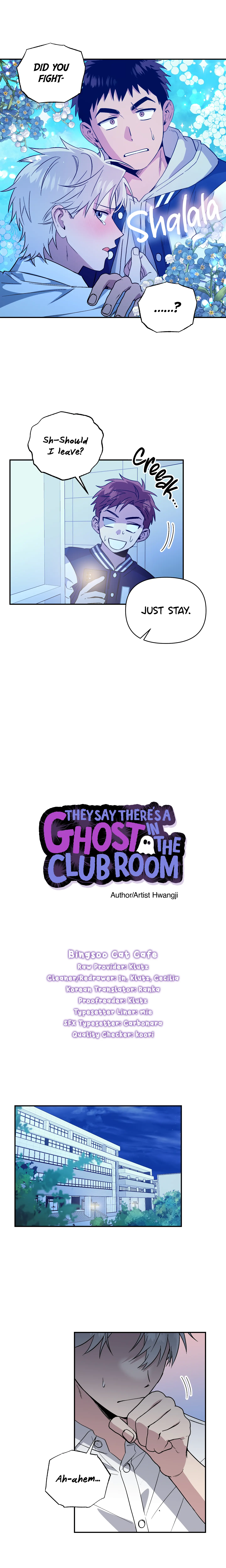 They Say There's A Ghost In The Club Room - Chapter 3