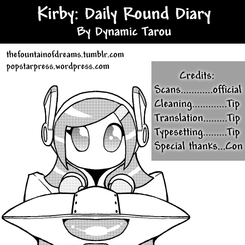 Kirby Of The Stars: Daily Round Diary! - Vol.1 Chapter 1: Kirby, Let's Eat!!