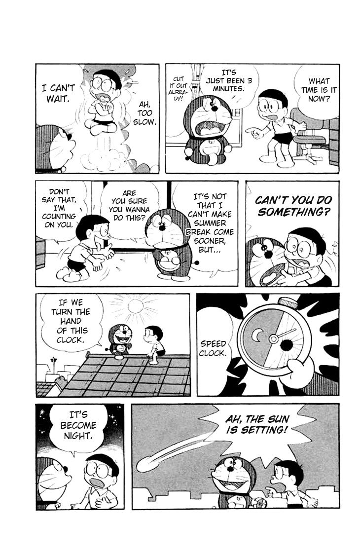 Doraemon - Vol.9 Chapter 185 : Speed Clock