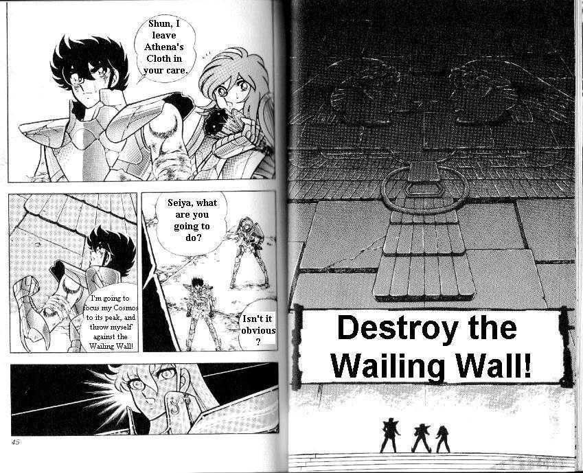 Saint Seiya - Vol.26 Chapter 97 : Destroy The Wailing Wall!