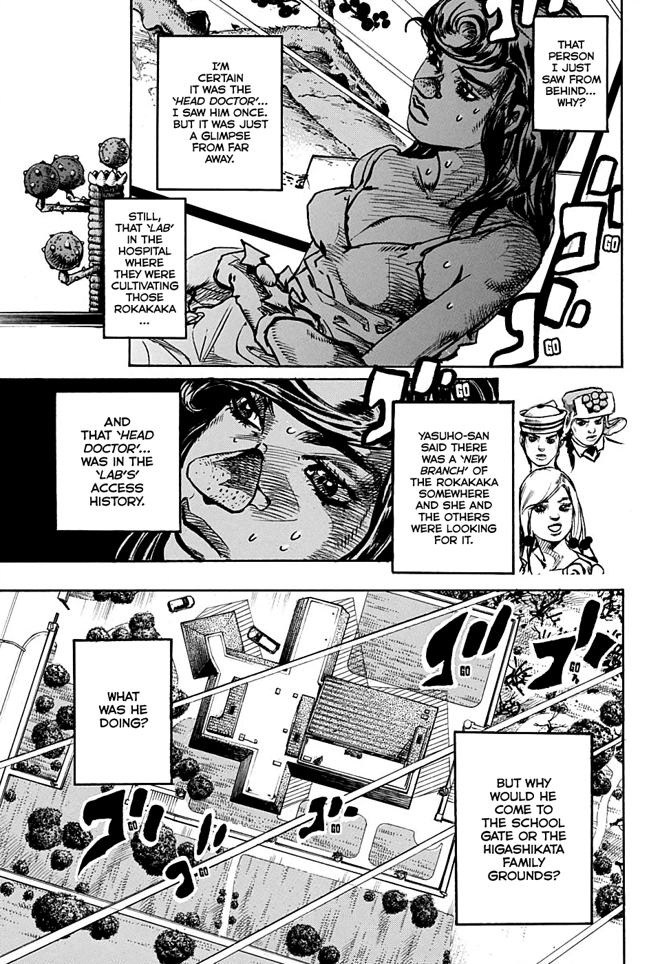 Jojo's Bizarre Adventure Part 8: Jojolion - Vol.21 Chapter 85: The Head Doctor Of Tg University Hospital Part 2