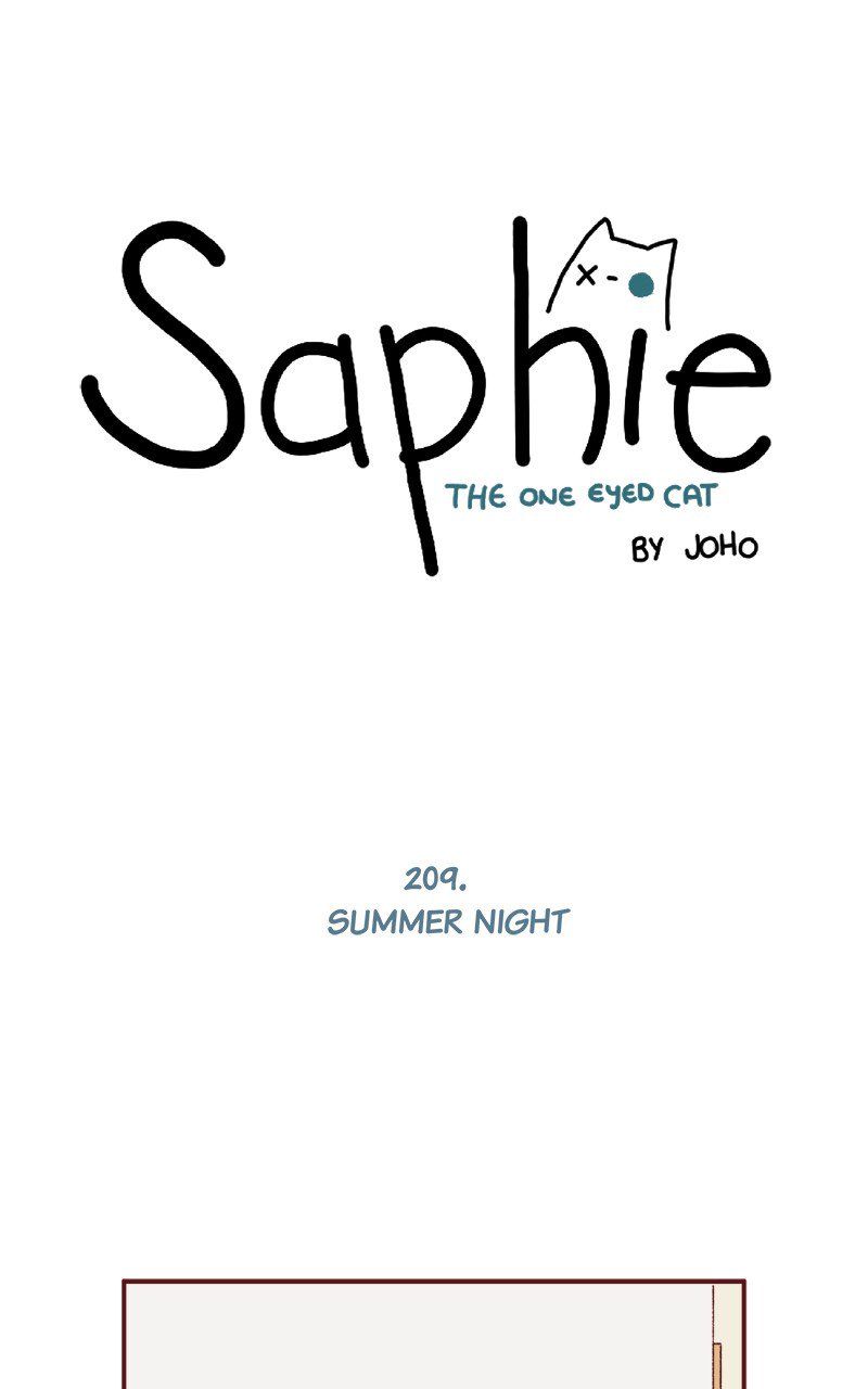 Saphie: The One-Eyed Cat - Chapter 209 : Summer Night