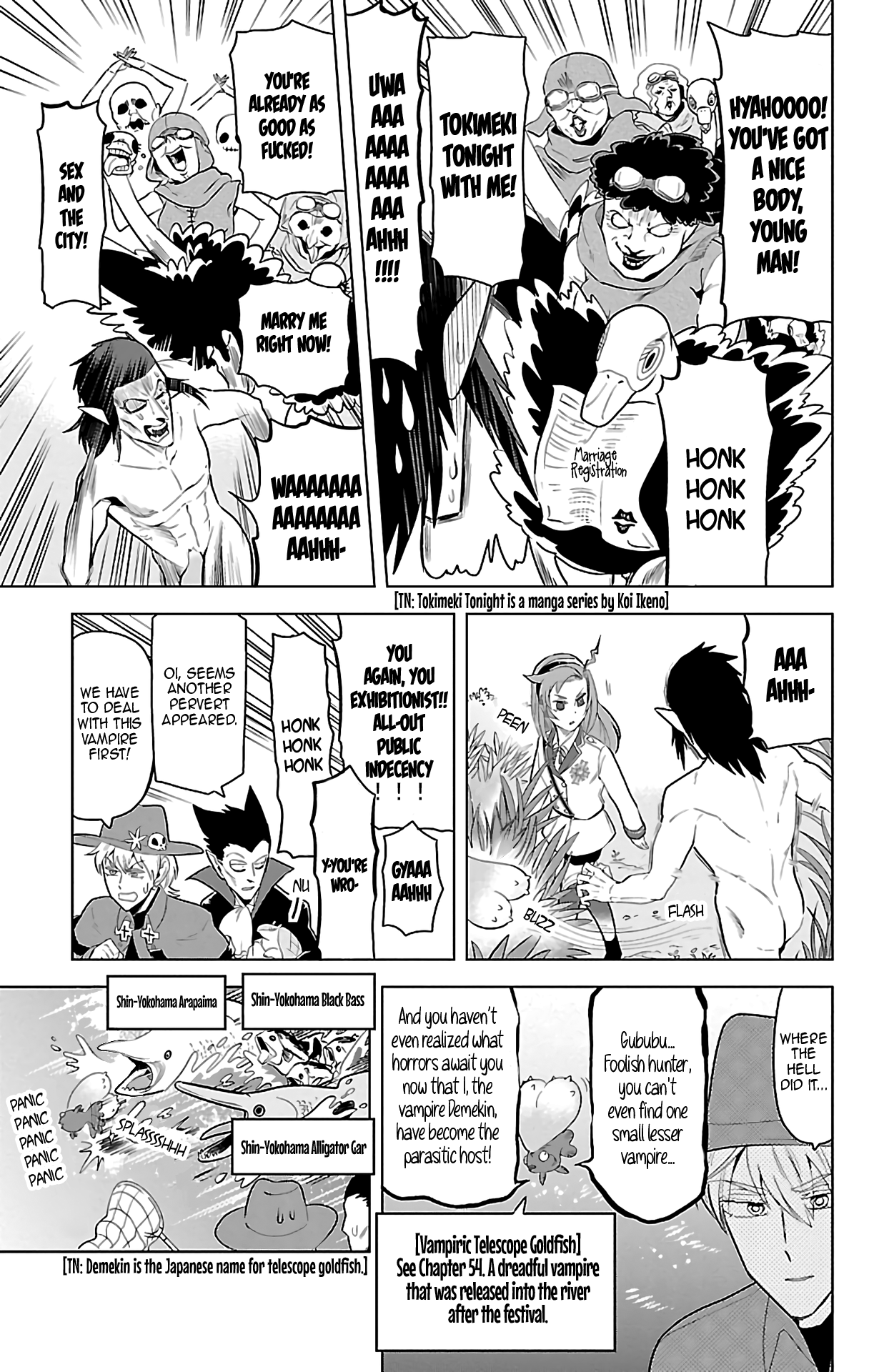 Kyuuketsuki Sugu Shinu - Vol.6 Chapter 66: Heisei Era - Annoying Vampire Battle In Shin-Yoko