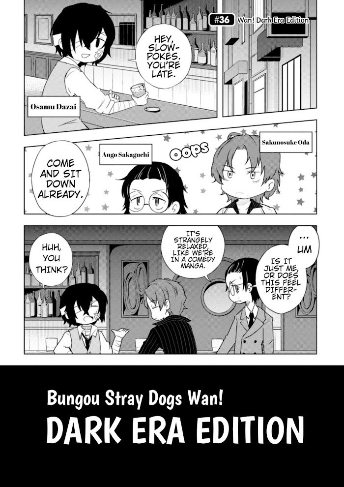 Bungou Stray Dogs Wan! - Chapter 36