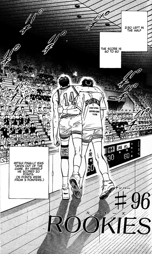 Slam Dunk - Vol.11 Chapter 96 : Rookies