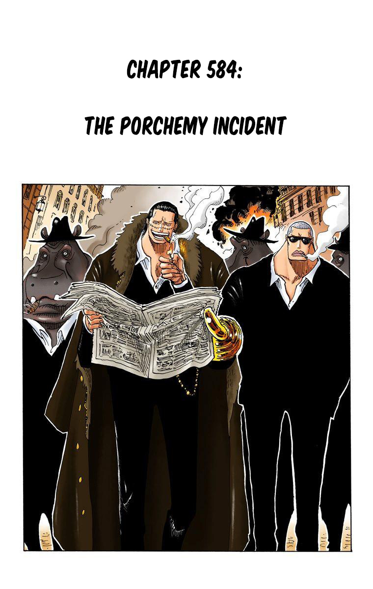 One Piece - Digital Colored Comics - Vol.59 Chapter 584: The Porchemy Incident