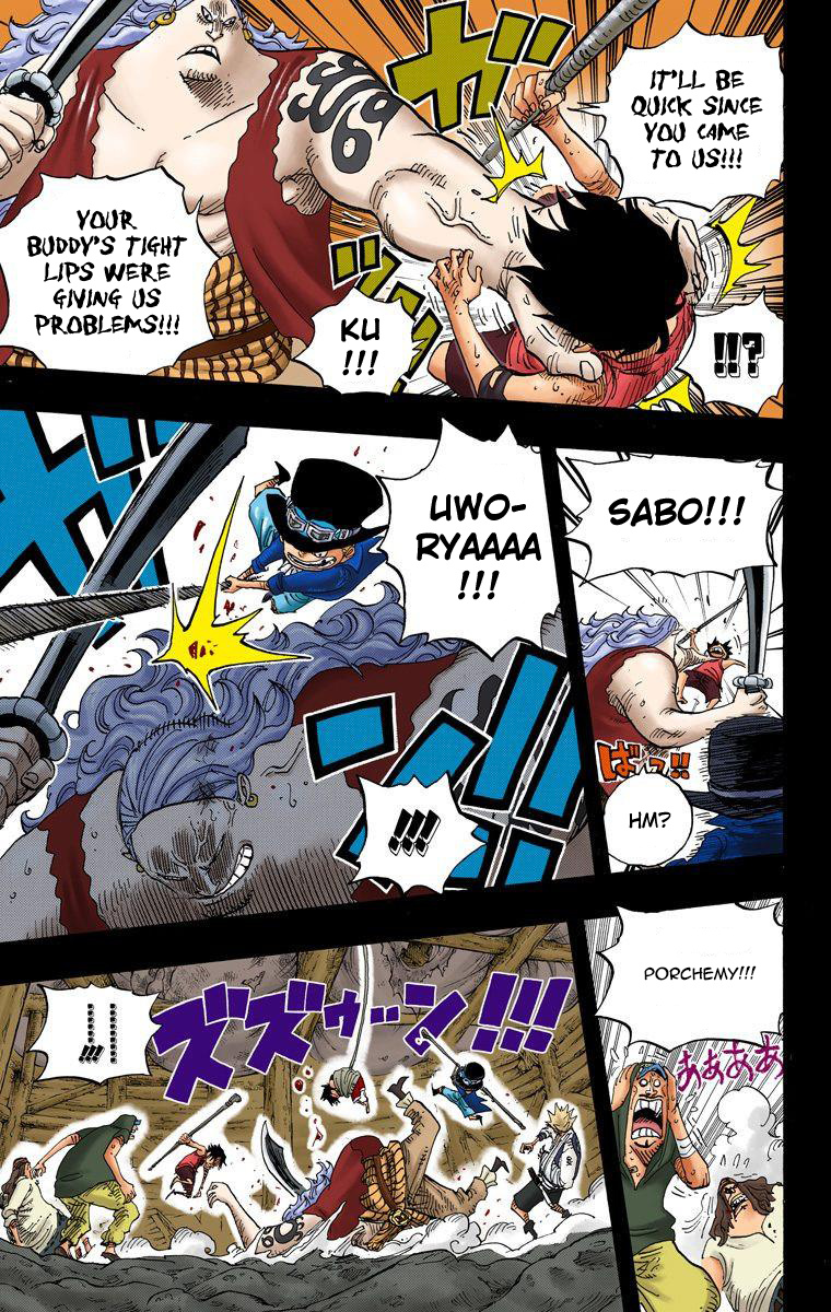 One Piece - Digital Colored Comics - Vol.59 Chapter 584: The Porchemy Incident