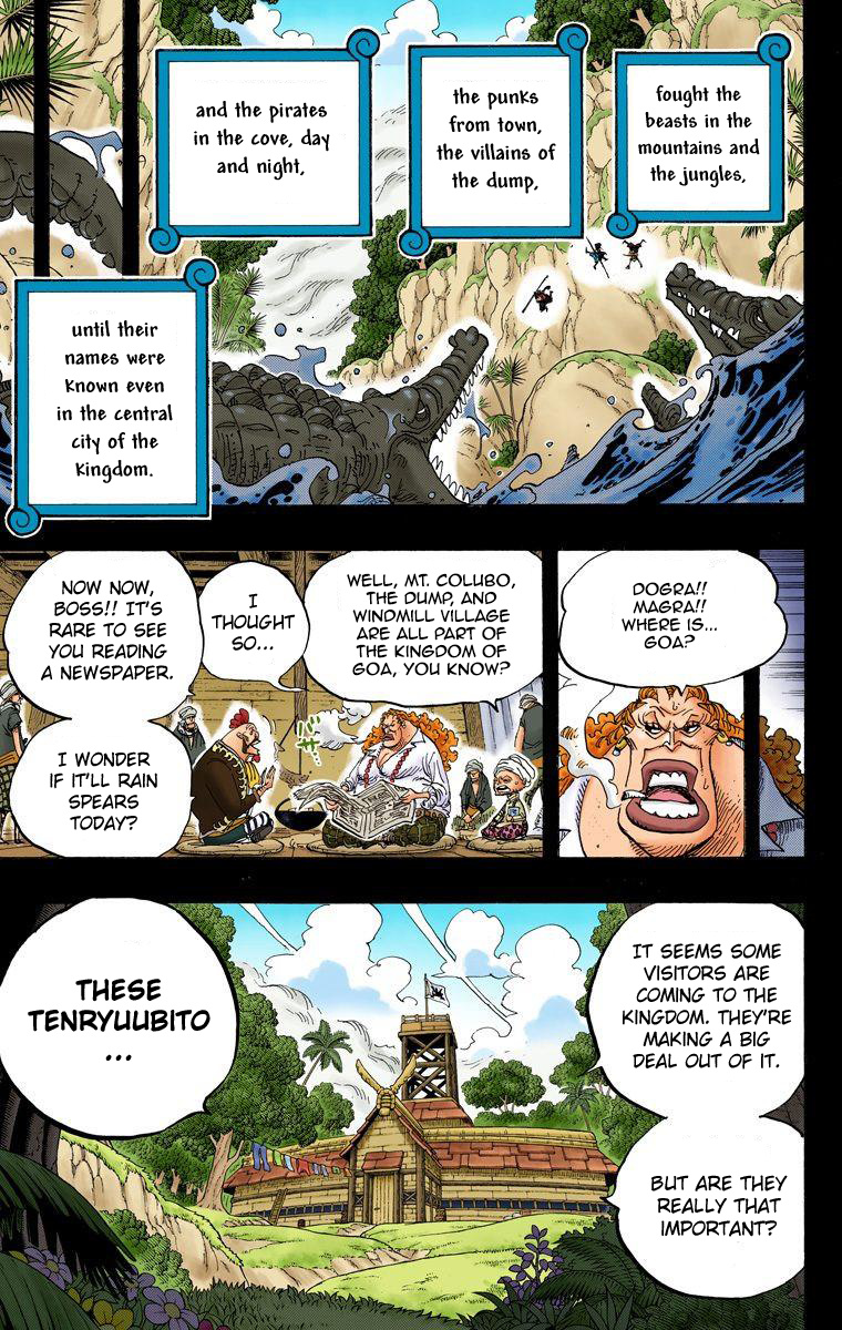 One Piece - Digital Colored Comics - Vol.59 Chapter 584: The Porchemy Incident