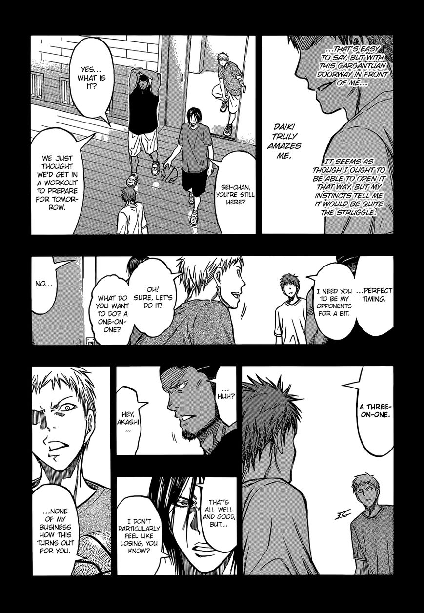 Kuroko No Basket - Vol.23 Chapter 260 : A Word Of Advice