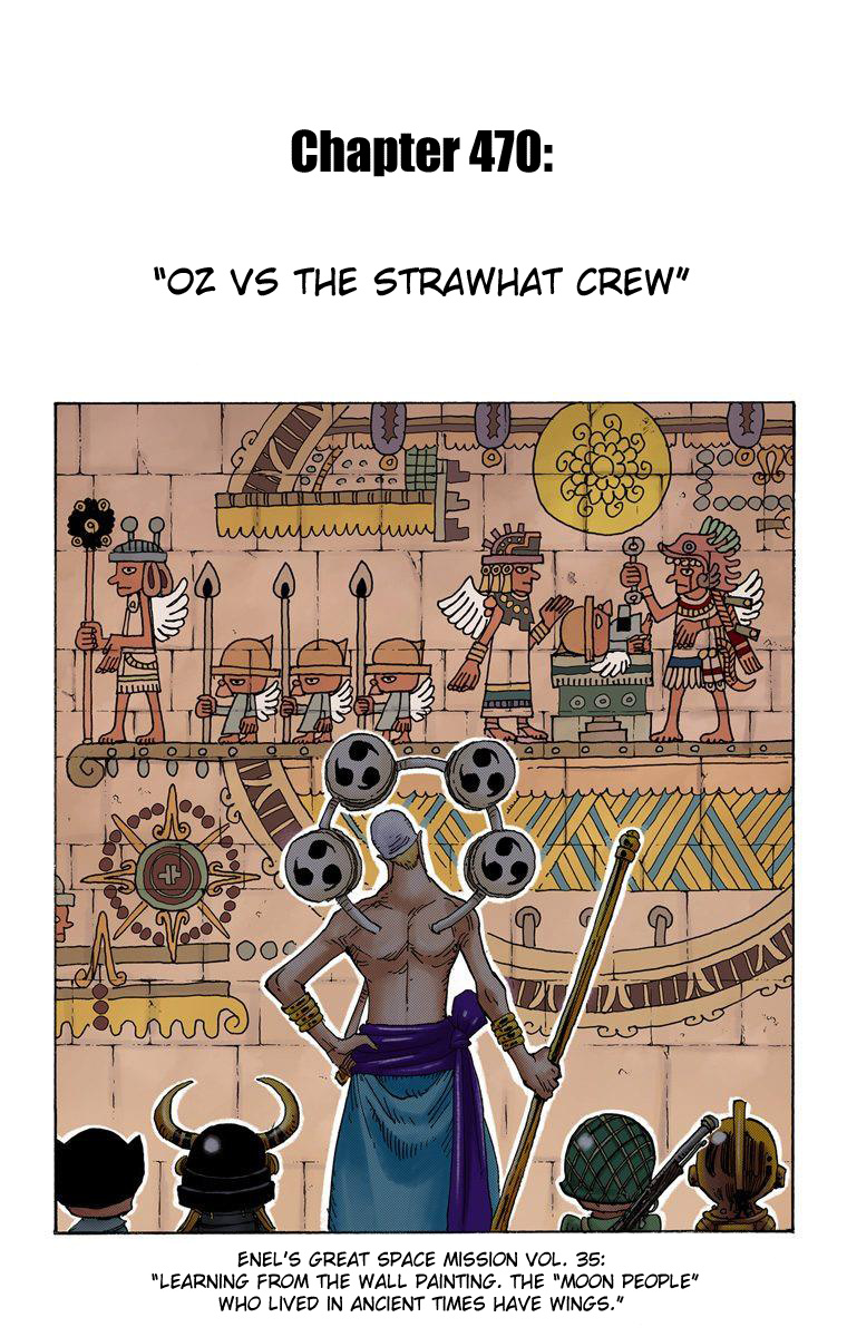 One Piece - Digital Colored Comics - Vol.48 Chapter 470: Oz Vs The Strawhat Crew