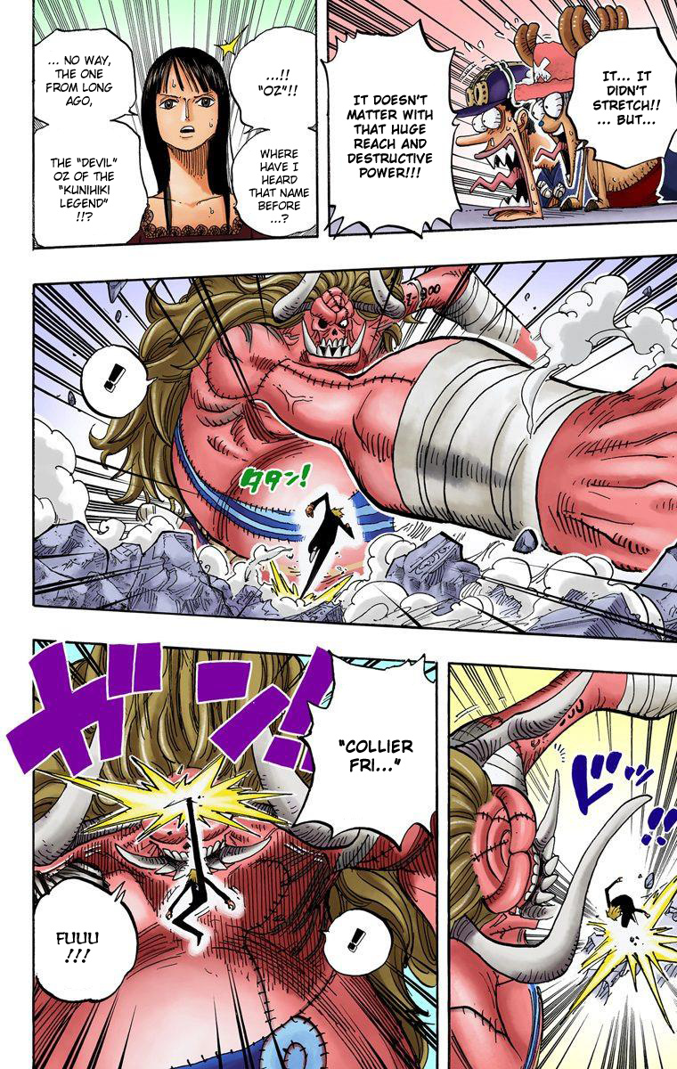 One Piece - Digital Colored Comics - Vol.48 Chapter 470: Oz Vs The Strawhat Crew