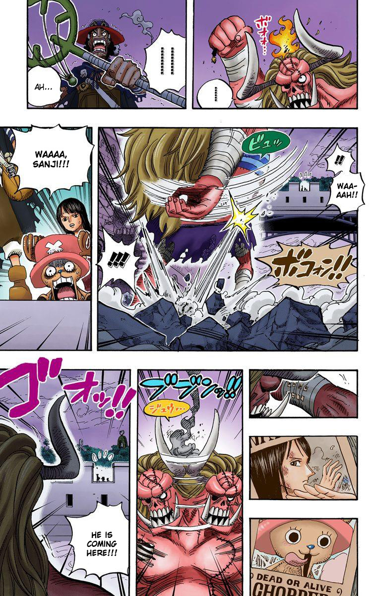 One Piece - Digital Colored Comics - Vol.48 Chapter 470: Oz Vs The Strawhat Crew