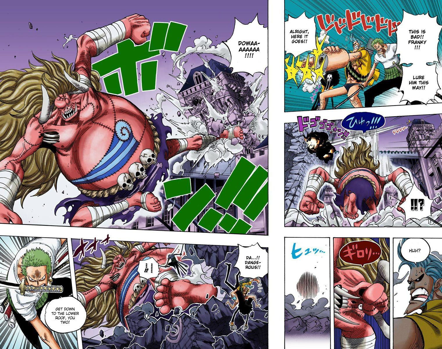 One Piece - Digital Colored Comics - Vol.48 Chapter 470: Oz Vs The Strawhat Crew