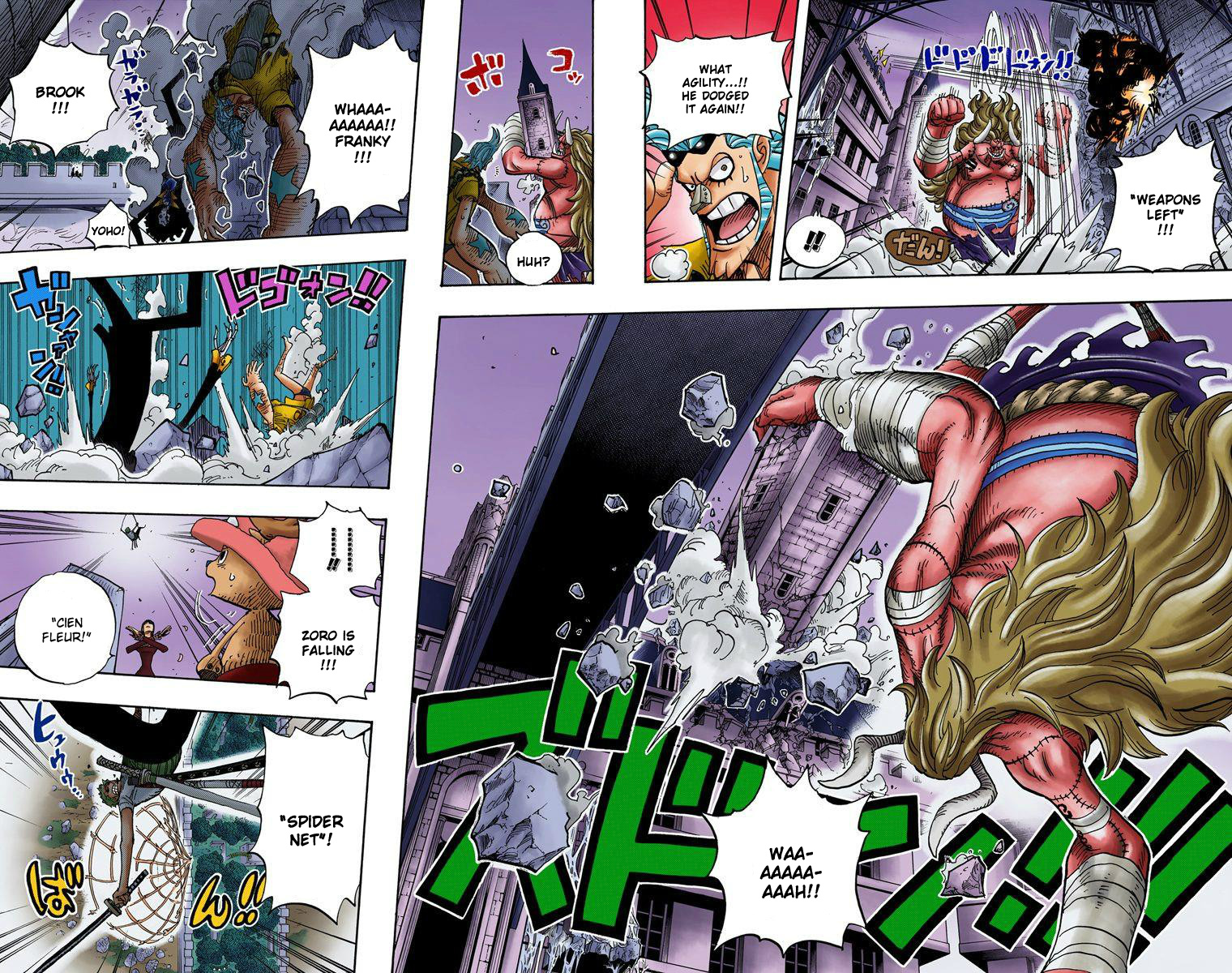 One Piece - Digital Colored Comics - Vol.48 Chapter 470: Oz Vs The Strawhat Crew