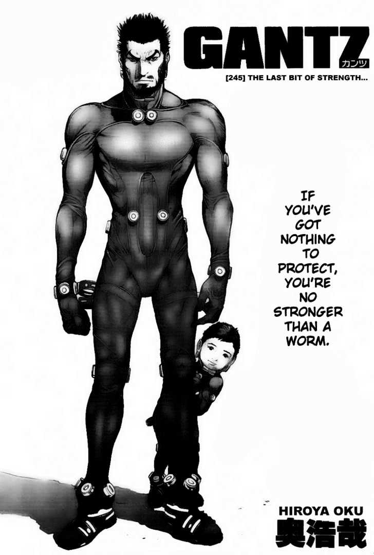 Gantz - Vol.21 Chapter 245 : The Last Bit Of Strength