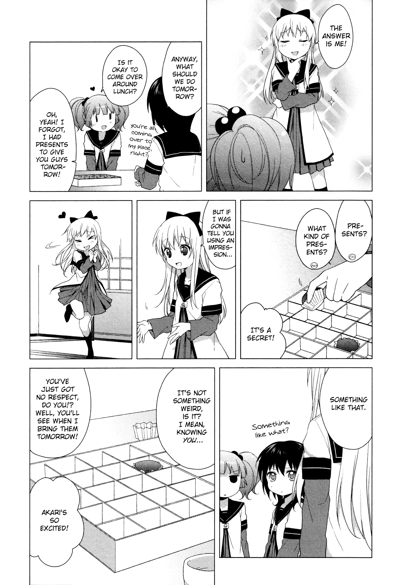 Yuru Yuri - Chapter 32.5: Bonus Track 6 - Try And Guess ♪