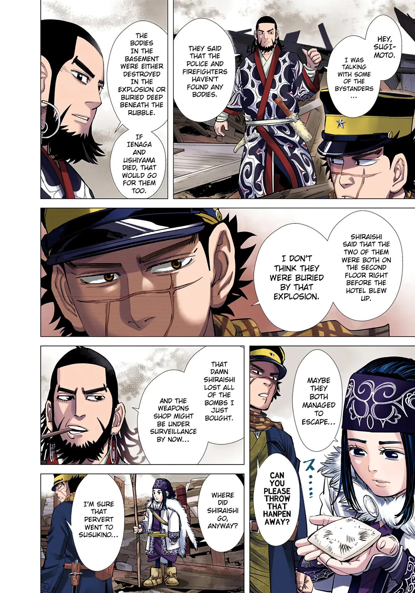 Golden Kamuy - Digital Colored Comics - Vol.6 Chapter 55: Nishin Nanajurou