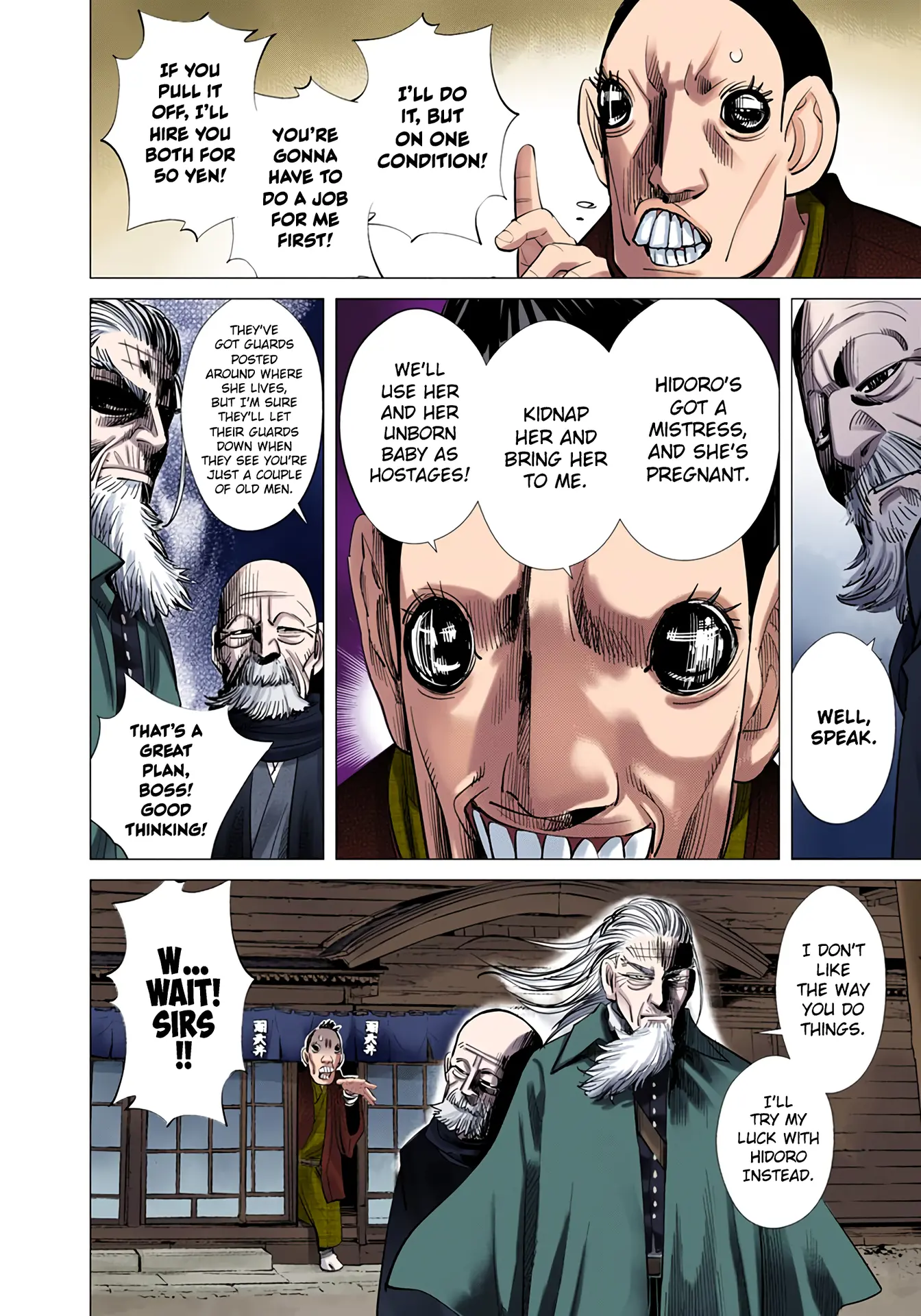 Golden Kamuy - Digital Colored Comics - Vol.6 Chapter 55: Nishin Nanajurou