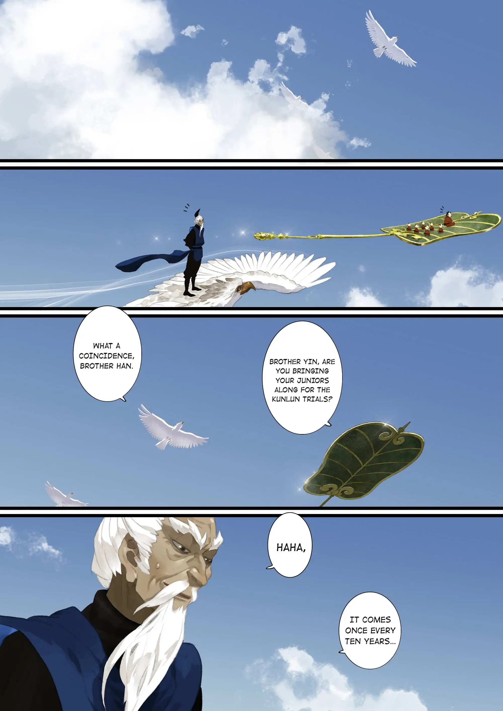 Song Of The Sky Walkers - Chapter 49.1