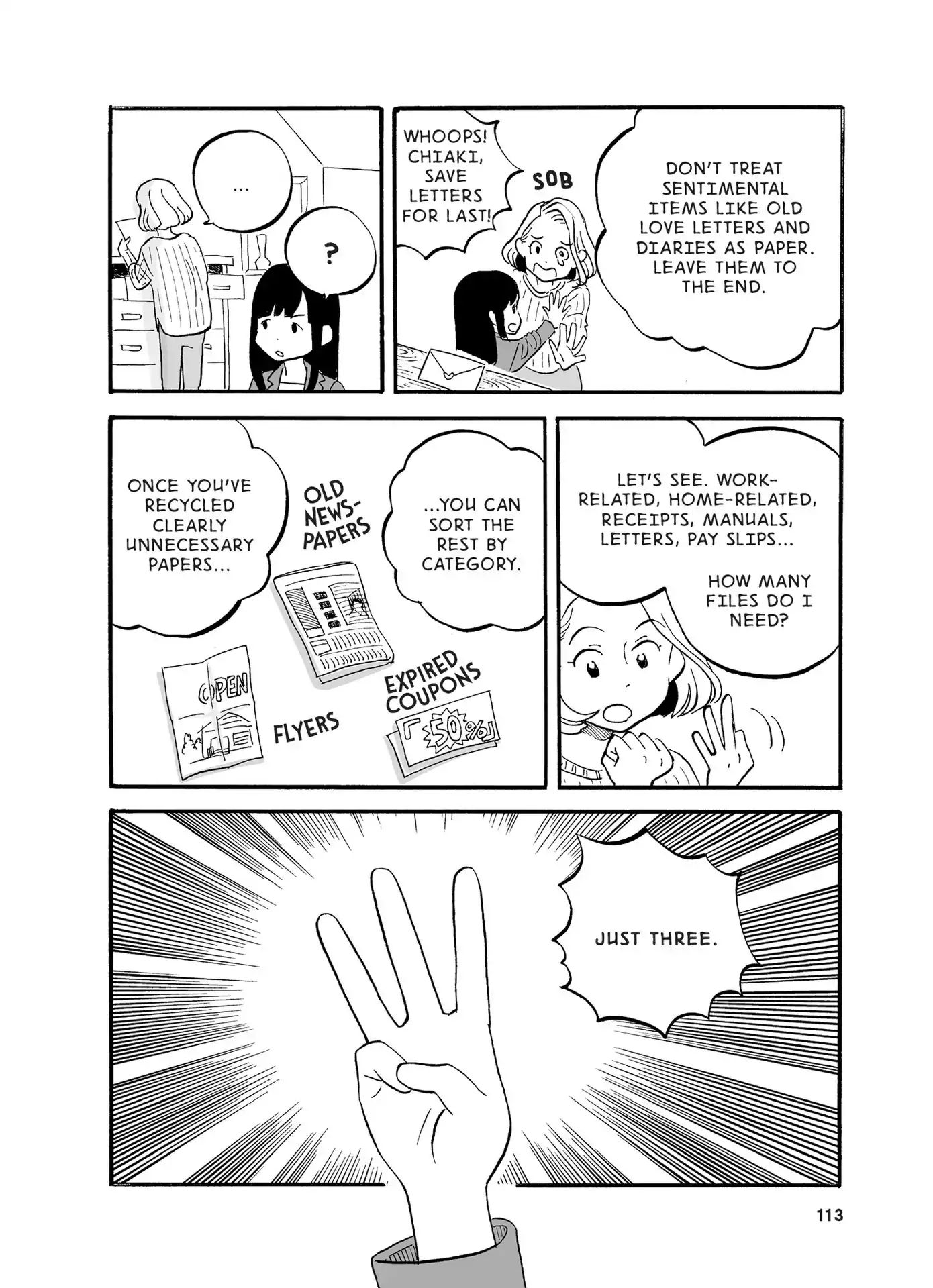 The Life-Changing Manga Of Tidying Up: A Magical Story - Chapter 7: Papers And Komono