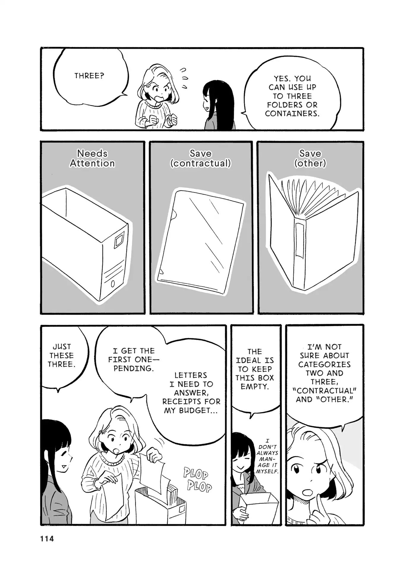 The Life-Changing Manga Of Tidying Up: A Magical Story - Chapter 7: Papers And Komono