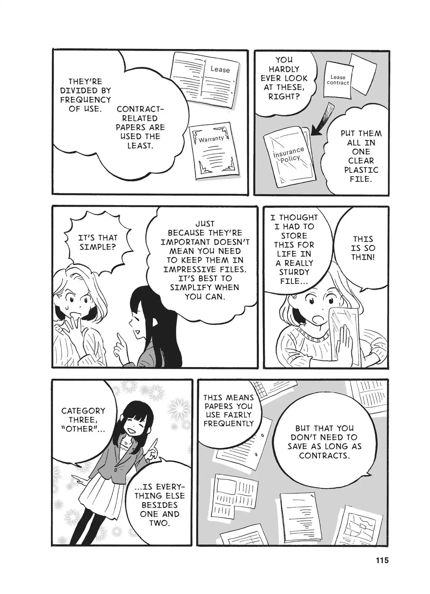 The Life-Changing Manga Of Tidying Up: A Magical Story - Chapter 7: Papers And Komono