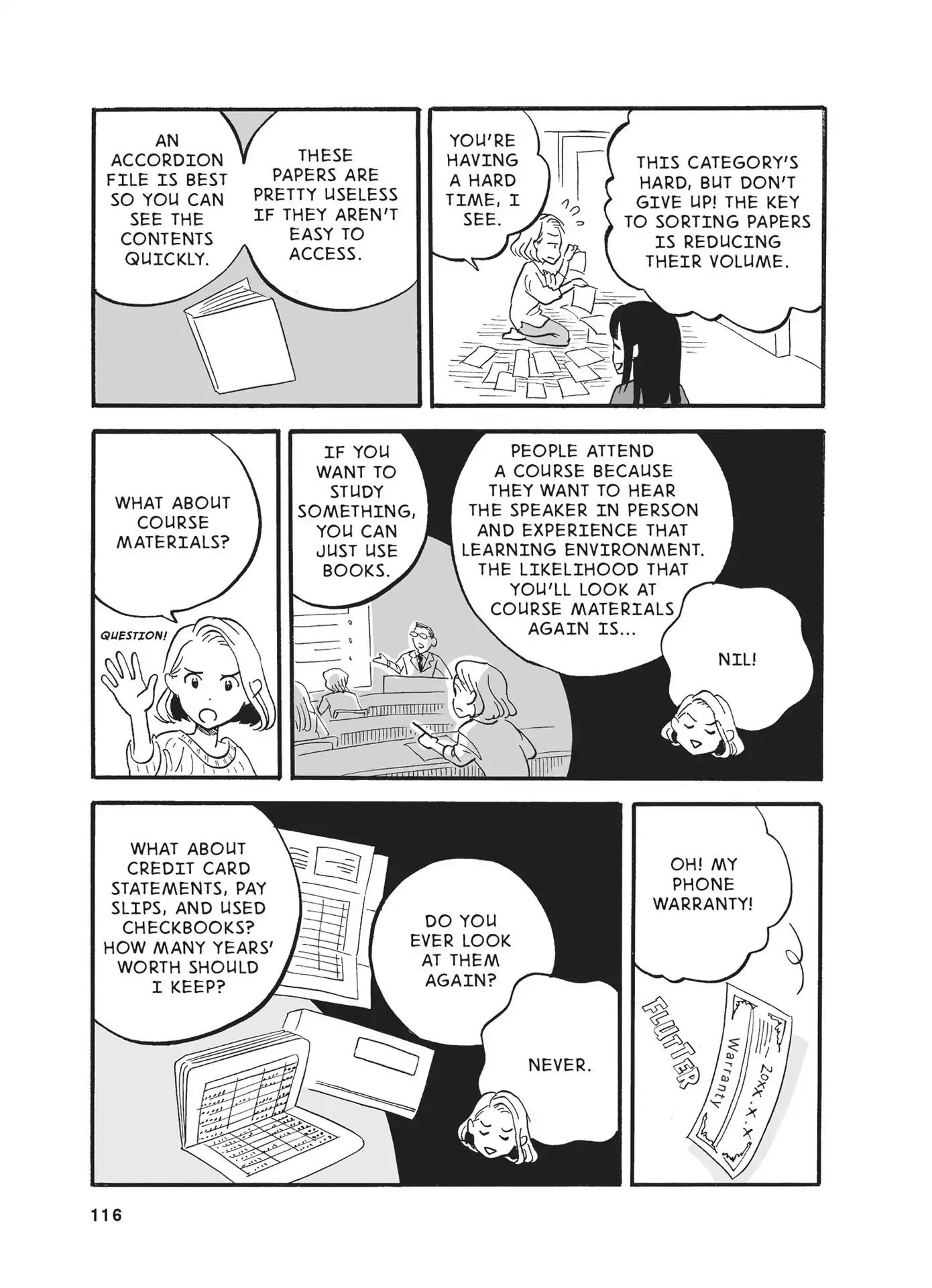 The Life-Changing Manga Of Tidying Up: A Magical Story - Chapter 7: Papers And Komono