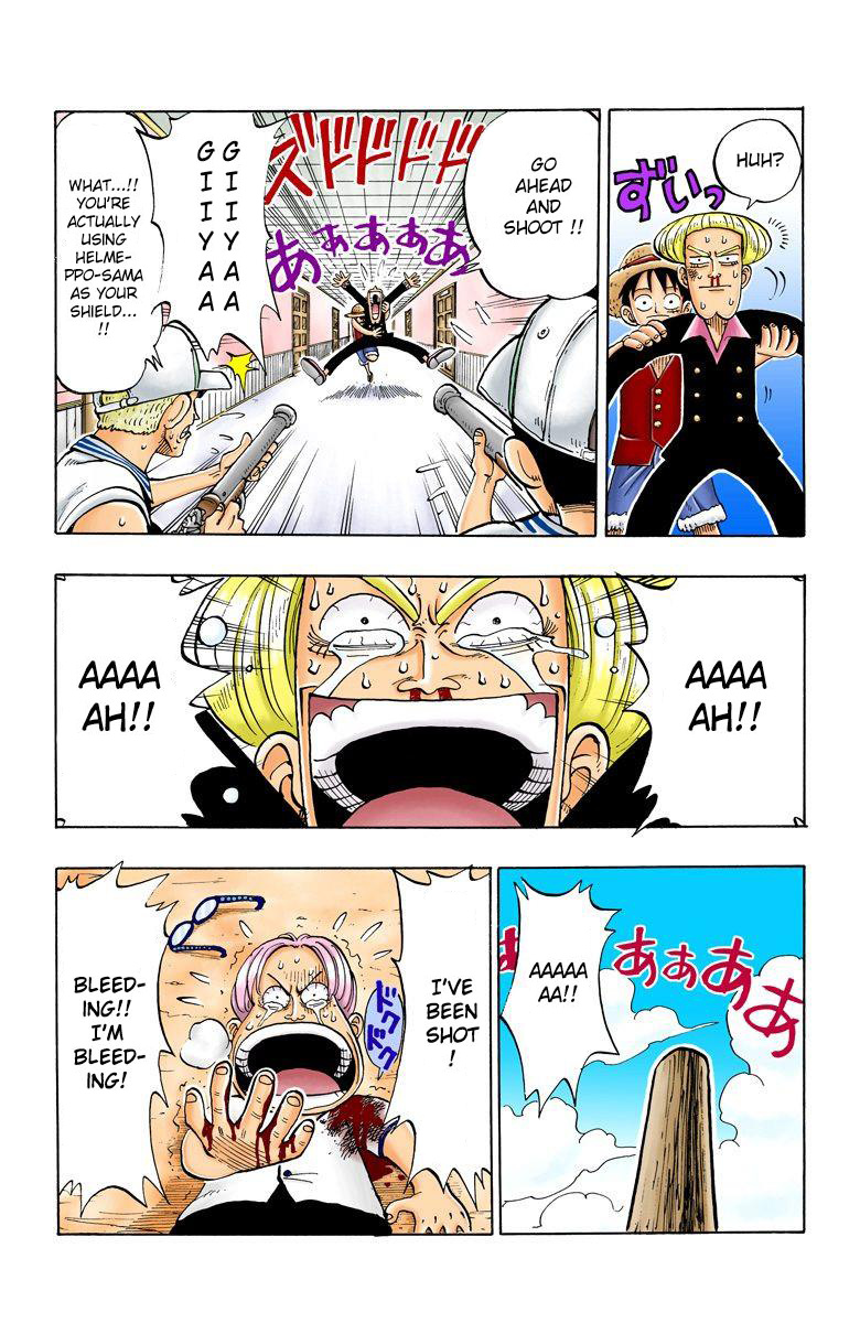 One Piece - Digital Colored Comics - Vol.1 Chapter 5: The Pirate King And The Great Swordsman