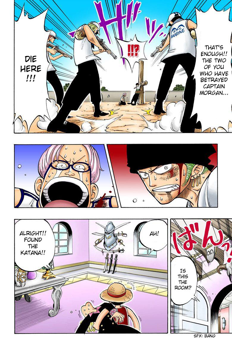 One Piece - Digital Colored Comics - Vol.1 Chapter 5: The Pirate King And The Great Swordsman