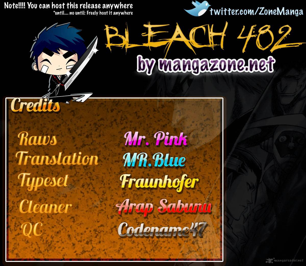 Bleach - Chapter 482 : Bad Recognition