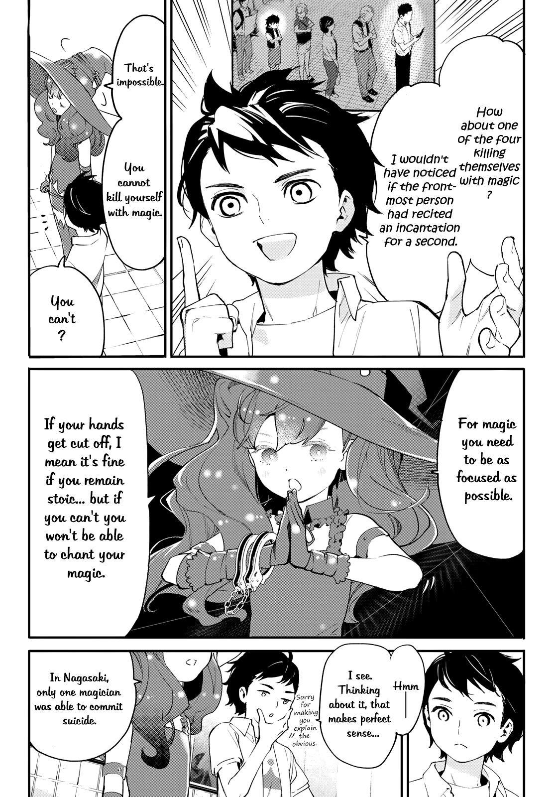 Shin Honkaku Mahou Shoujo Risuka - Vol.1 Chapter 2: Easy Magic Cannot Be Used. - They Cannot Help But Test Their Power