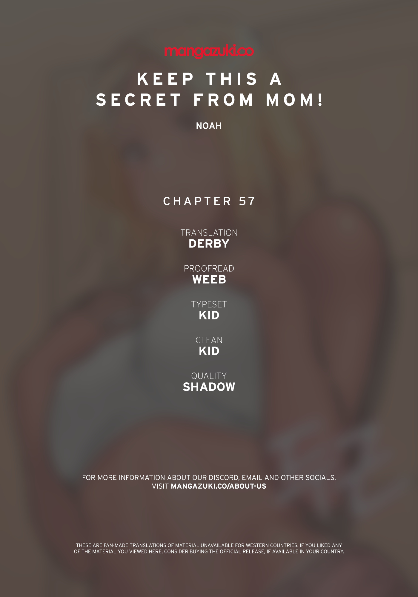 Keep This A Secret From Mom - Chapter 57