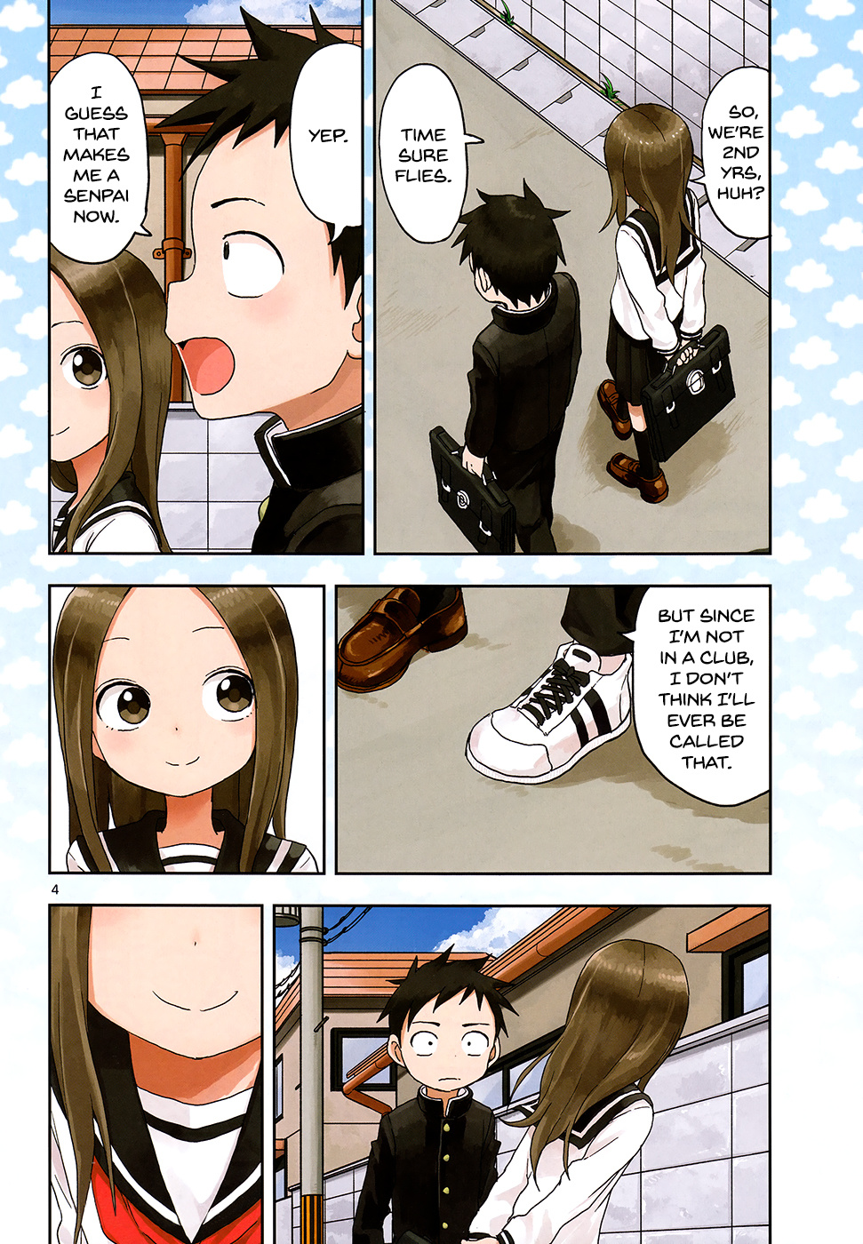 Karakai Jouzu No Takagi-San - Chapter 107: Second Years