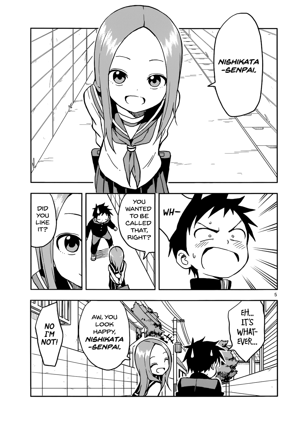 Karakai Jouzu No Takagi-San - Chapter 107: Second Years