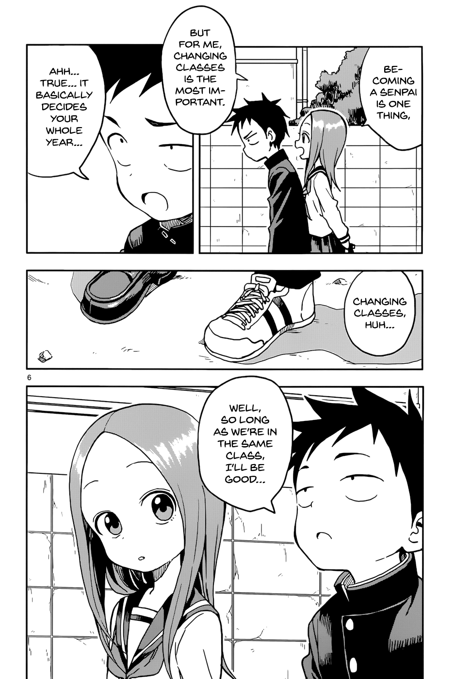 Karakai Jouzu No Takagi-San - Chapter 107: Second Years