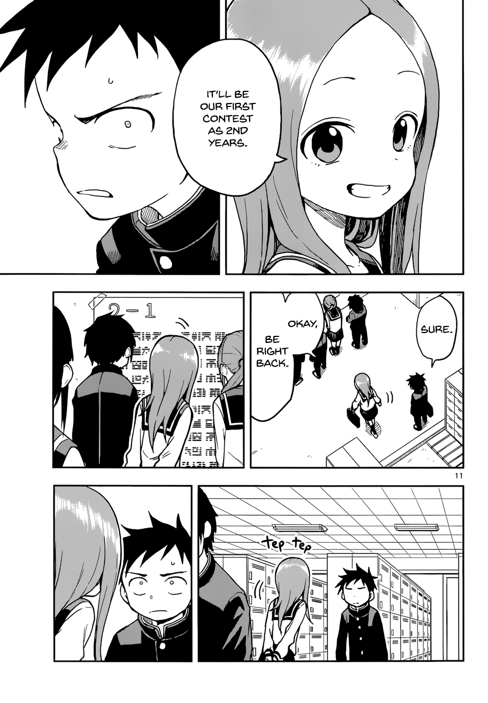 Karakai Jouzu No Takagi-San - Chapter 107: Second Years