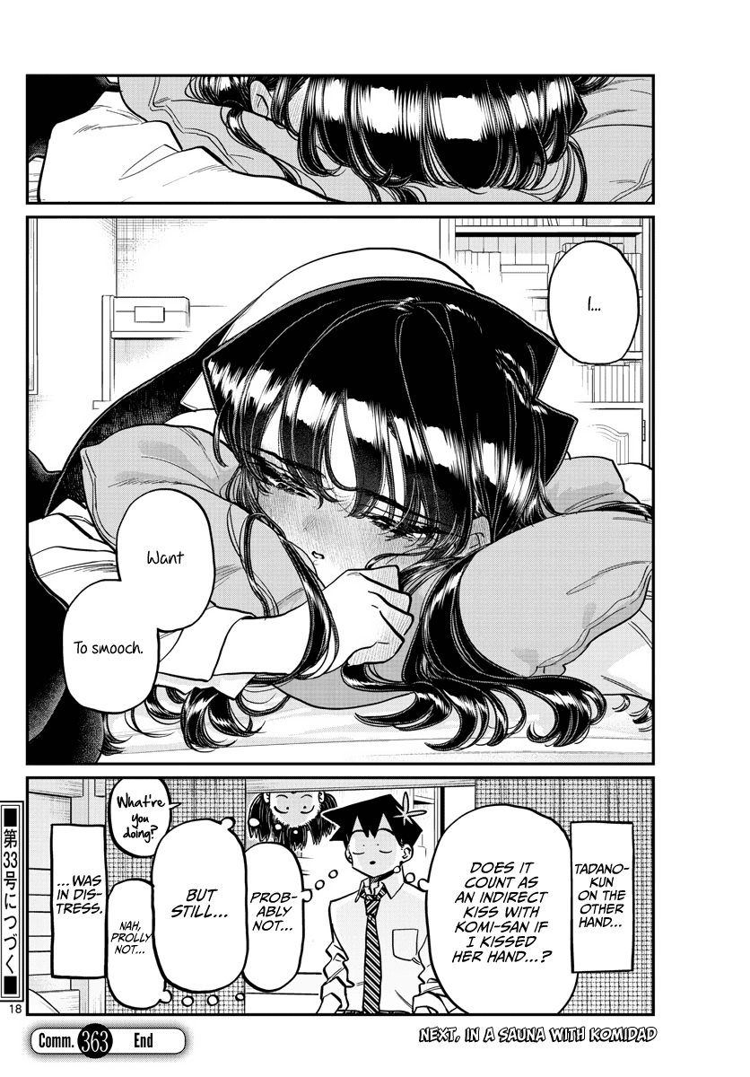 Komi-San Wa Komyushou Desu - Chapter 363: Smooch (To A Reasonable Extent)