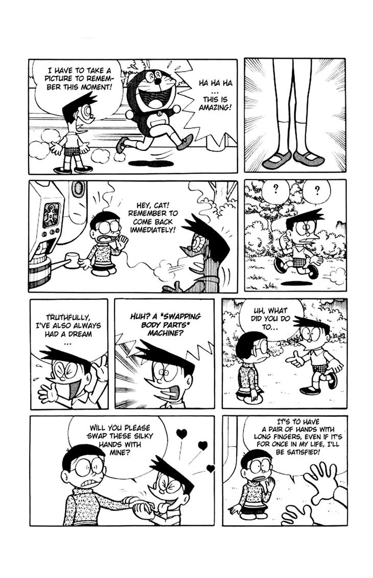 Doraemon - Vol.11 Chapter 201 : Swapping Body Parts