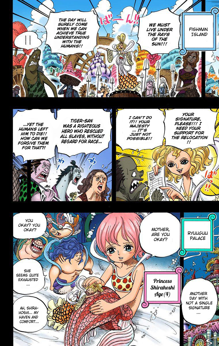 One Piece - Digital Colored Comics - Vol.63 Chapter 624: Queen Otohime